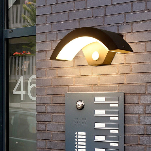 IP65 Außenwandleuchte mit Bewegungssensor