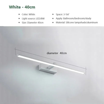 LED Spiegelleuchte fürs Badezimmer