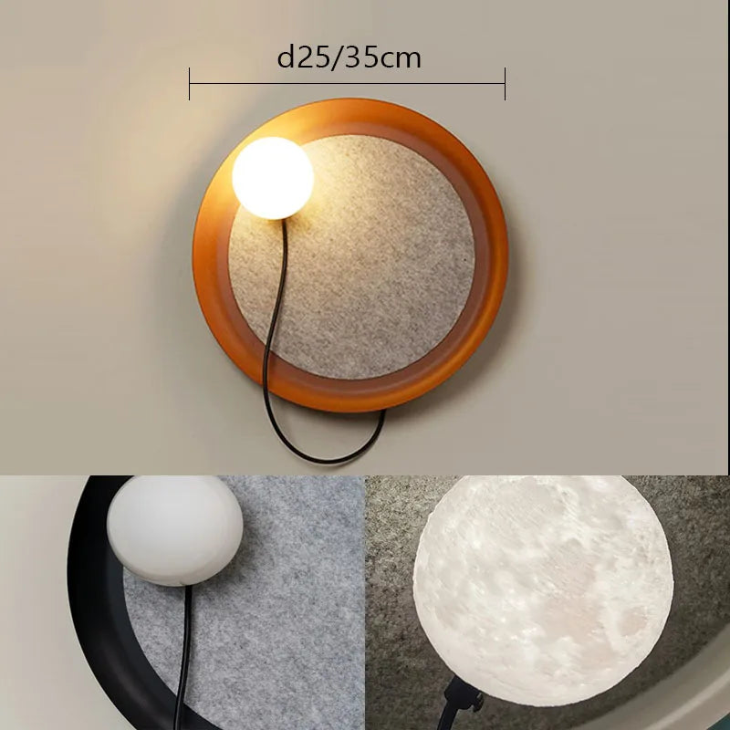 Magnetische LED Wandleuchte Retro