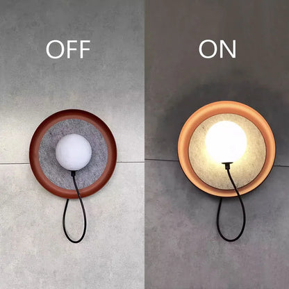 Magnetische LED Wandleuchte Retro