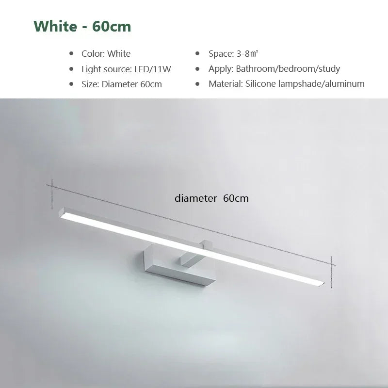 LED Spiegelleuchte fürs Badezimmer