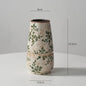 Keramikvase im französischen Retro-Stil