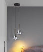 Moderne LED Nachttisch-Pendelleuchte