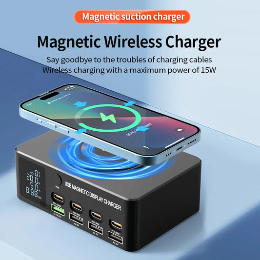 GaN Schnellladegerät 220W USB-C