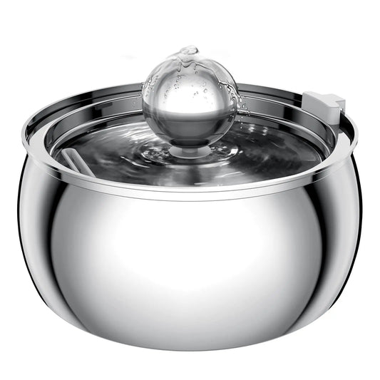 Edelstahl Trinkbrunnen für Haustiere 4L