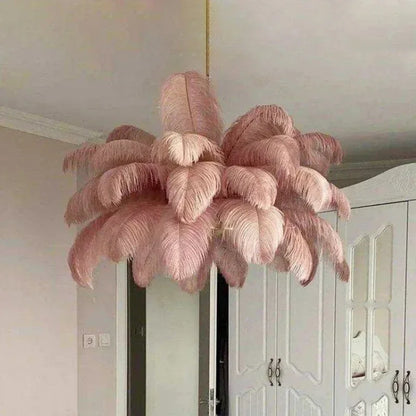 Nordischer Feder LED Kronleuchter