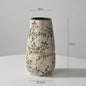 Keramikvase im französischen Retro-Stil