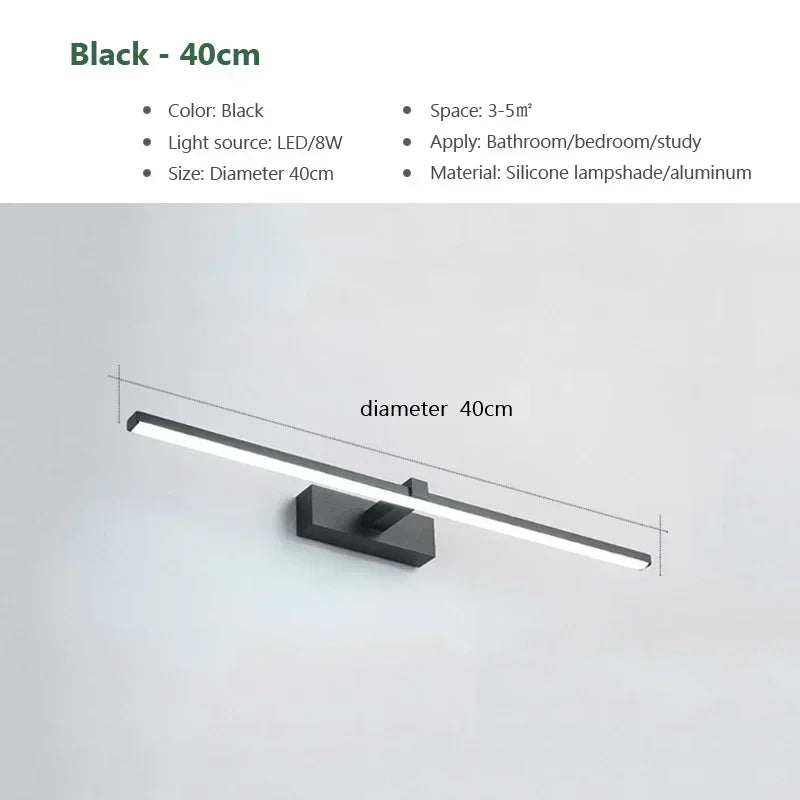 LED Spiegelleuchte fürs Badezimmer
