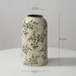 Keramikvase im französischen Retro-Stil