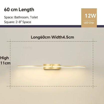 LED Spiegelleuchte fürs Badezimmer
