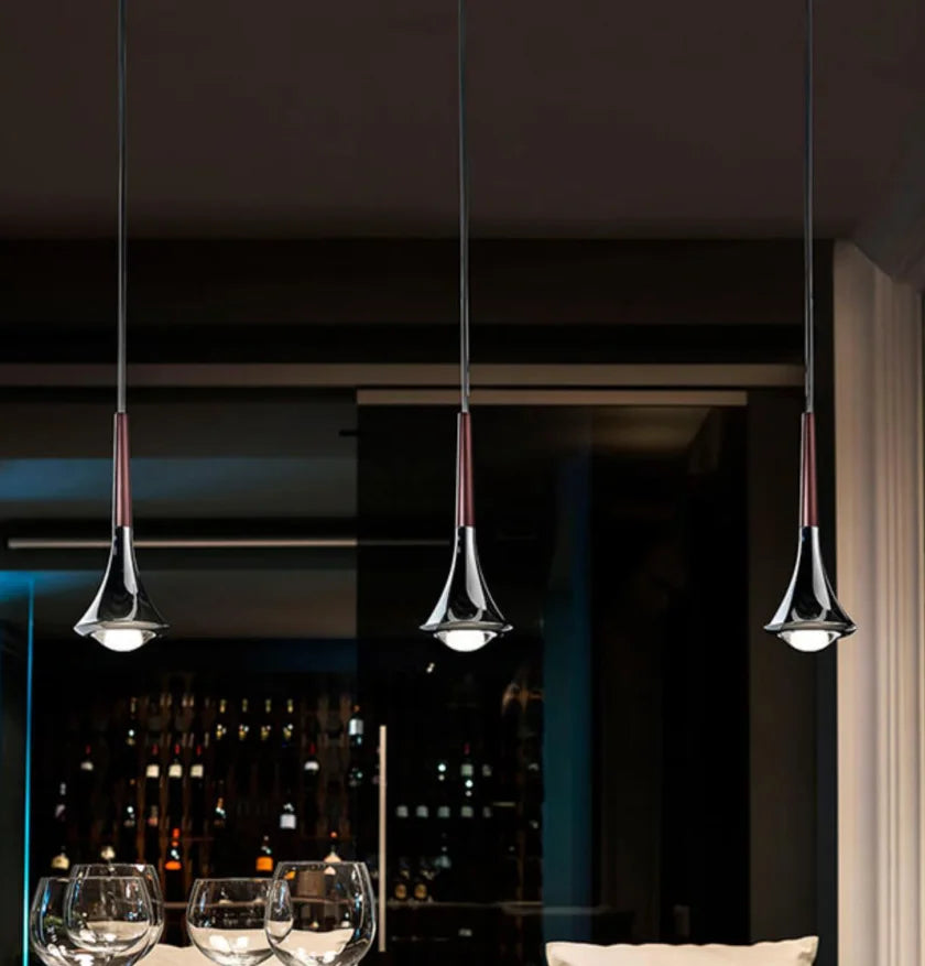 Moderne LED Nachttisch-Pendelleuchte