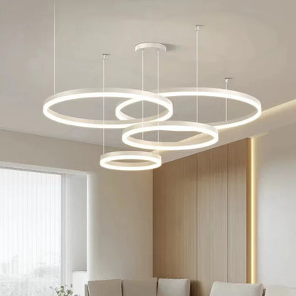 Moderner LED Ring-Kronleuchter
