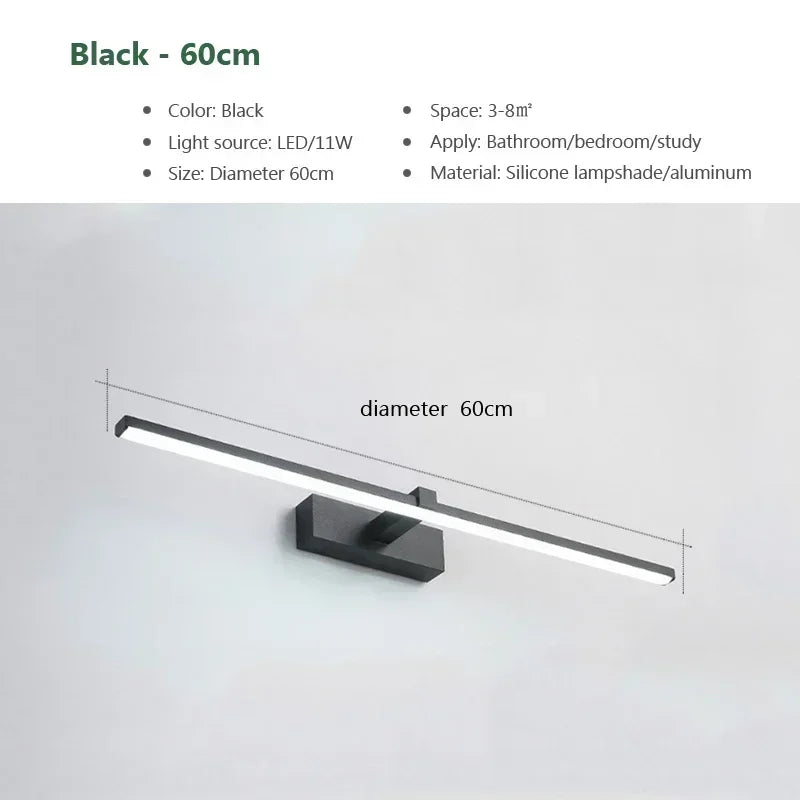 LED Spiegelleuchte fürs Badezimmer