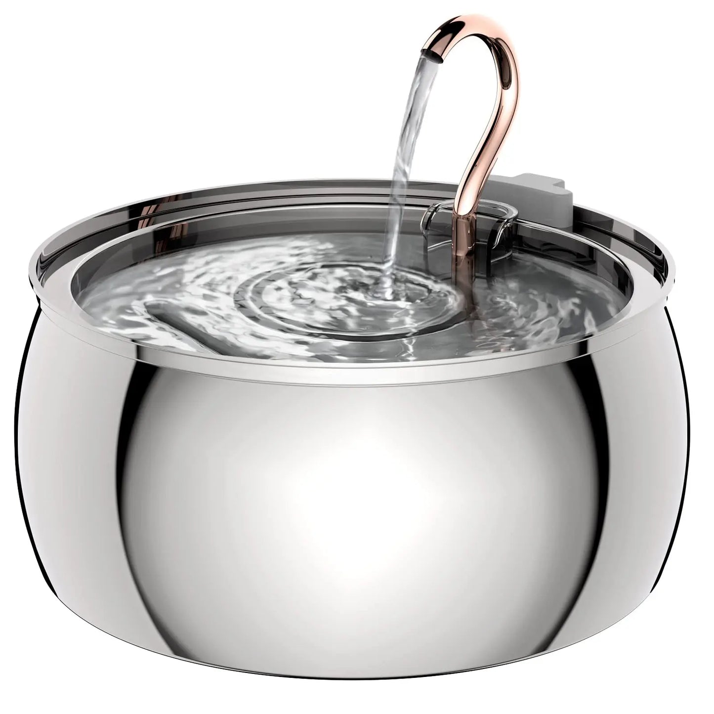 Edelstahl Trinkbrunnen für Haustiere 4L