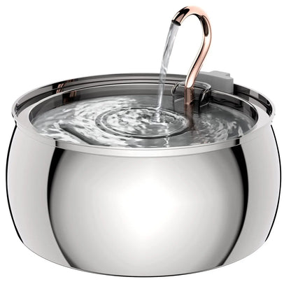 Edelstahl Trinkbrunnen für Haustiere 4L