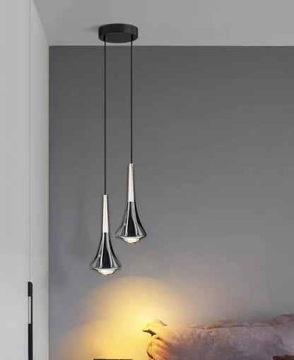 Moderne LED Nachttisch-Pendelleuchte